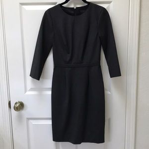 J. Crew shift dress in Italian stretch wool